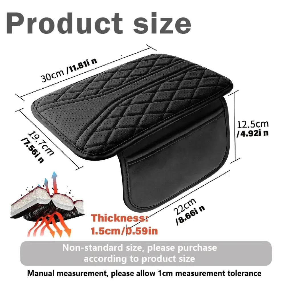Premium armrest cushion cover - car and bike accessories