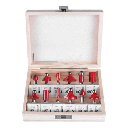 Premium carbide router bit set - power & hand tools
