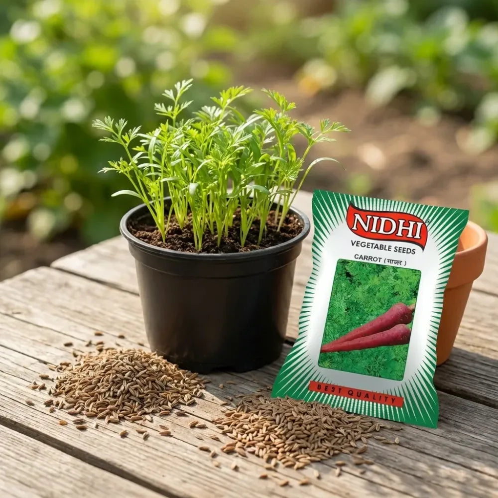 Premium carrot seeds (20) - gardening