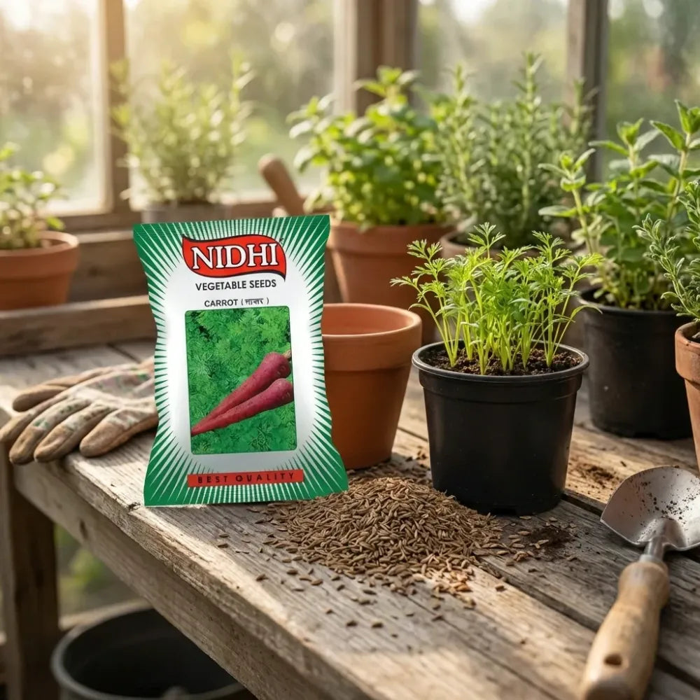 Premium carrot seeds (20) - gardening