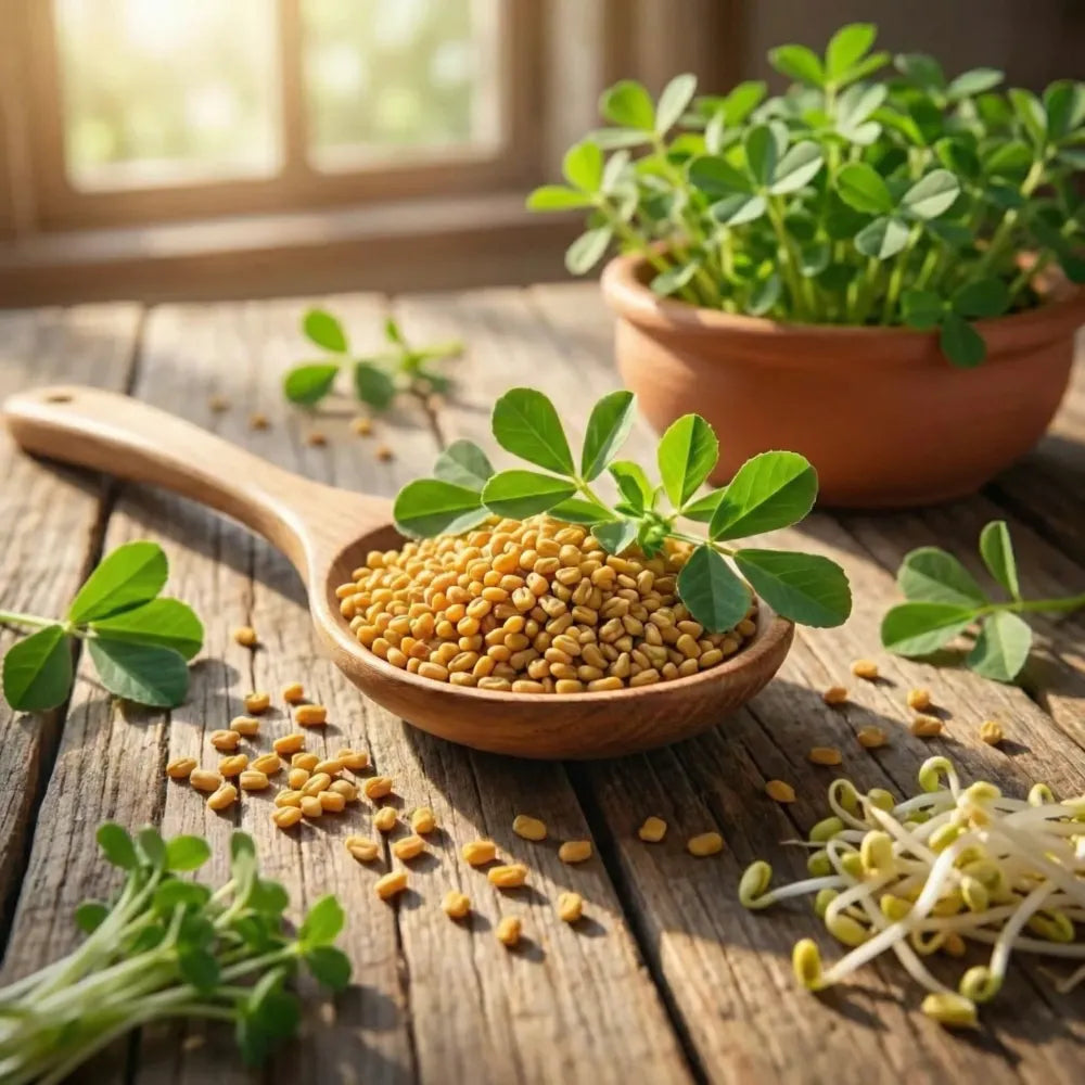 Premium fenugreek seeds (20) - gardening