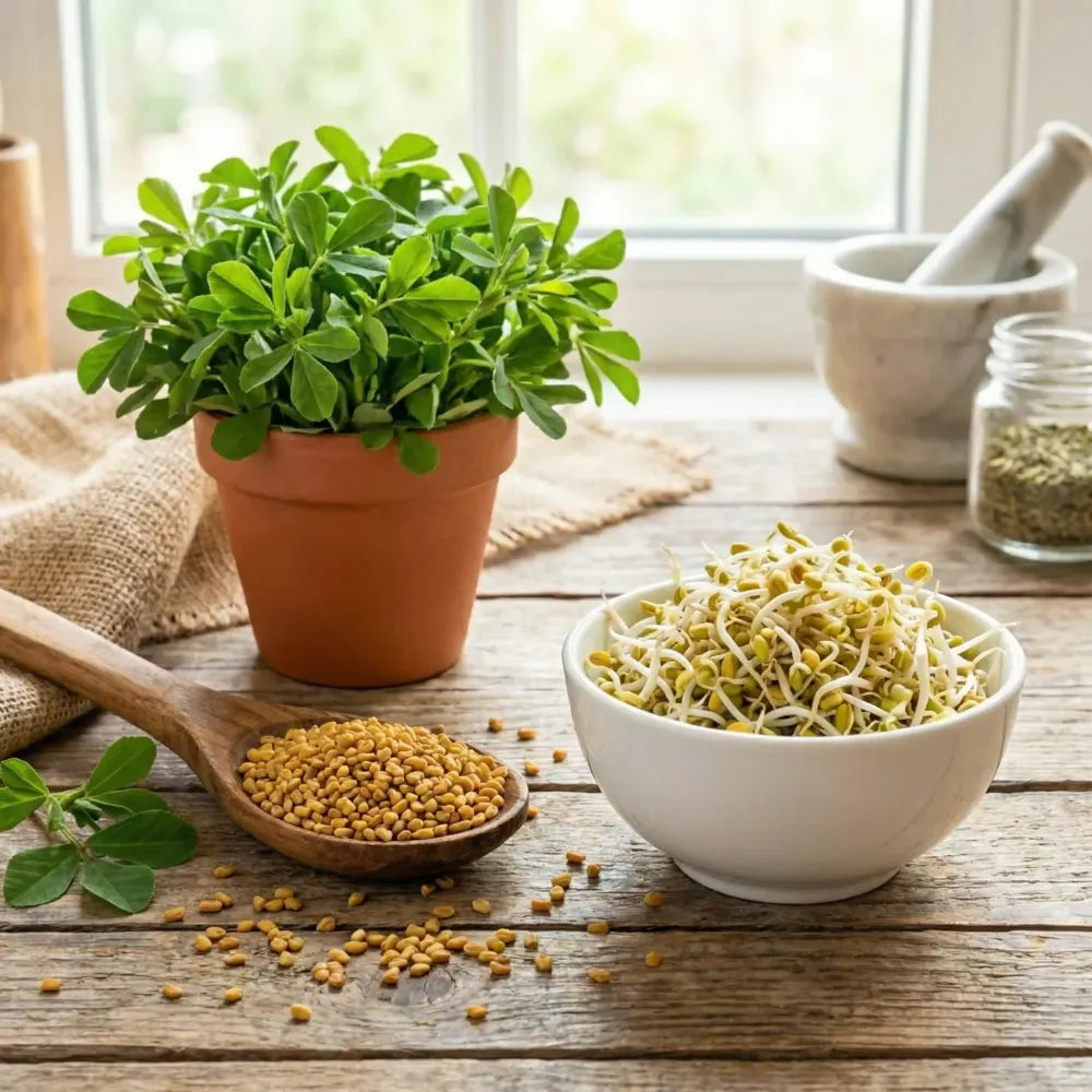 Premium fenugreek seeds (20) - gardening