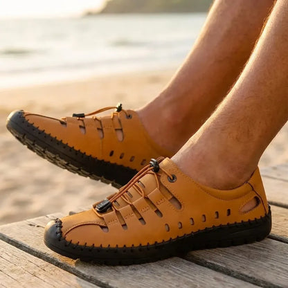 Premium leather comfort & style - footwear
