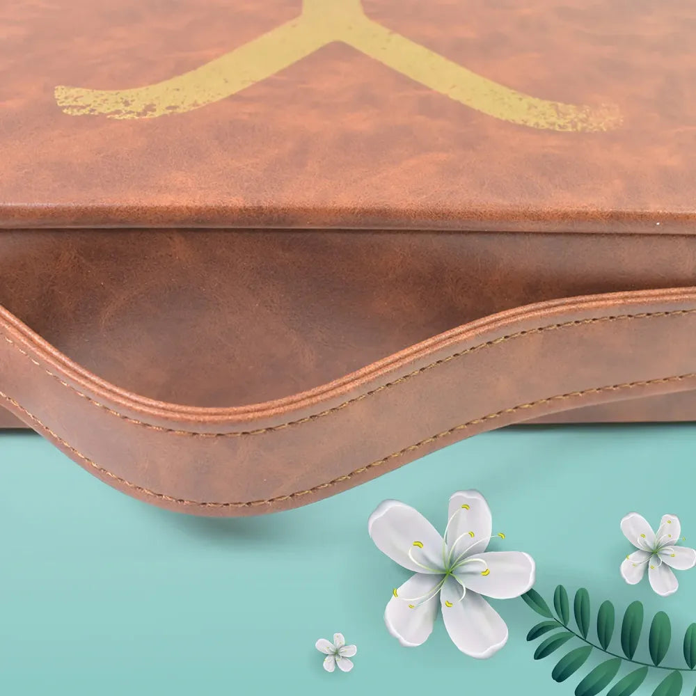 Premium leather poker case - home improvement