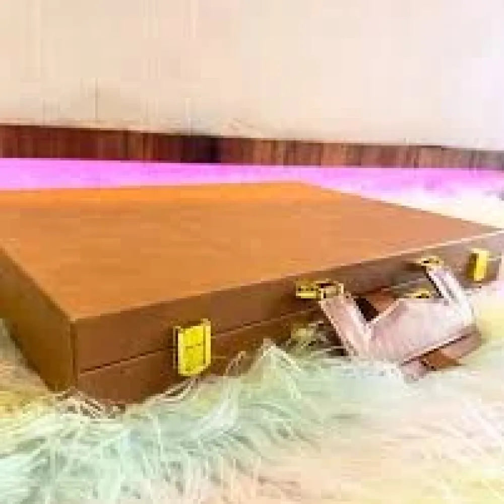 Premium leather poker case - home improvement