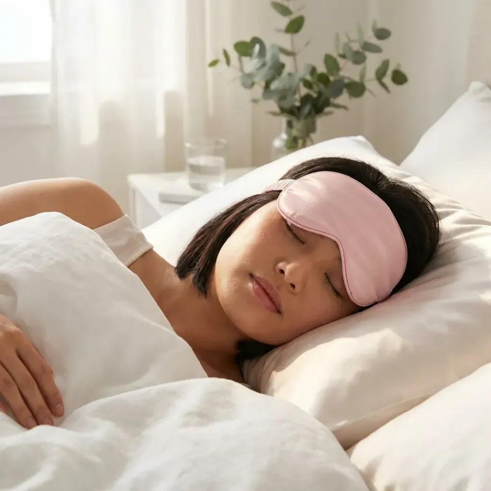 Premium satin sleep mask satin sleep mask - home improvement