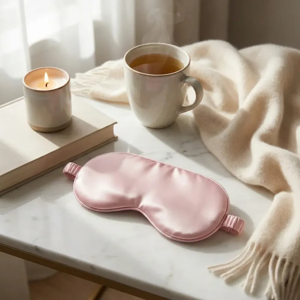 Premium satin sleep mask satin sleep mask - home improvement