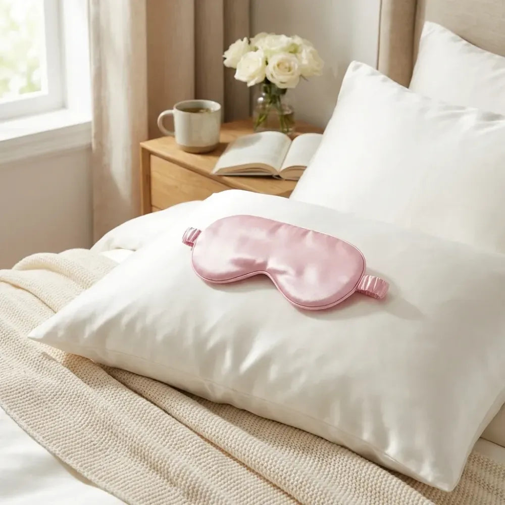 Premium satin sleep mask satin sleep mask - home improvement