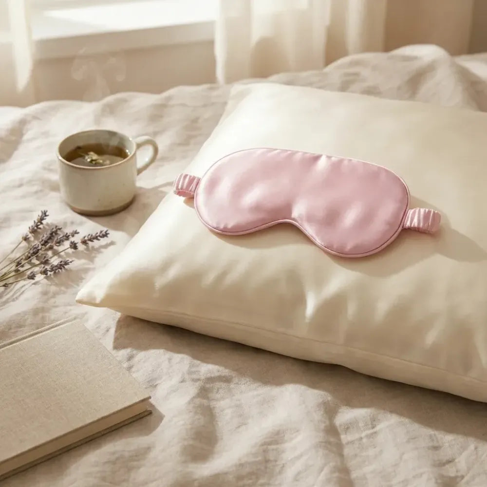 Premium satin sleep mask satin sleep mask - home improvement