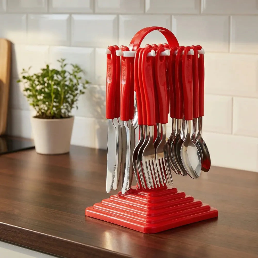 Premium stainless steel cutlery set - home & kitchen