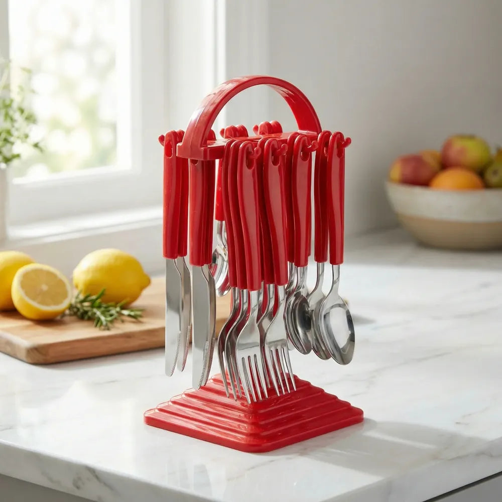 Premium stainless steel cutlery set - home & kitchen