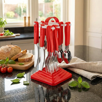 Premium stainless steel cutlery set - home & kitchen