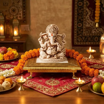 Premium wooden pooja chowk - home improvement