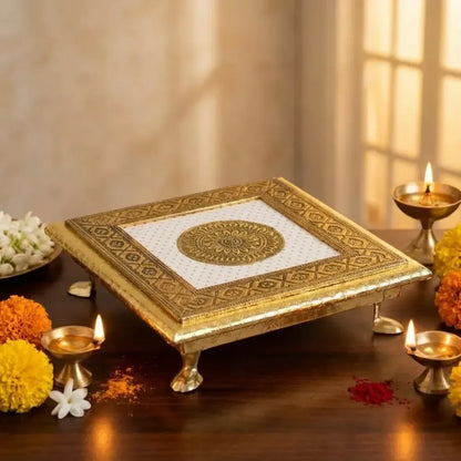 Premium wooden pooja chowk - home improvement