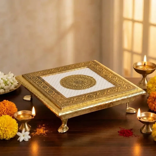 Premium wooden pooja chowk - home improvement