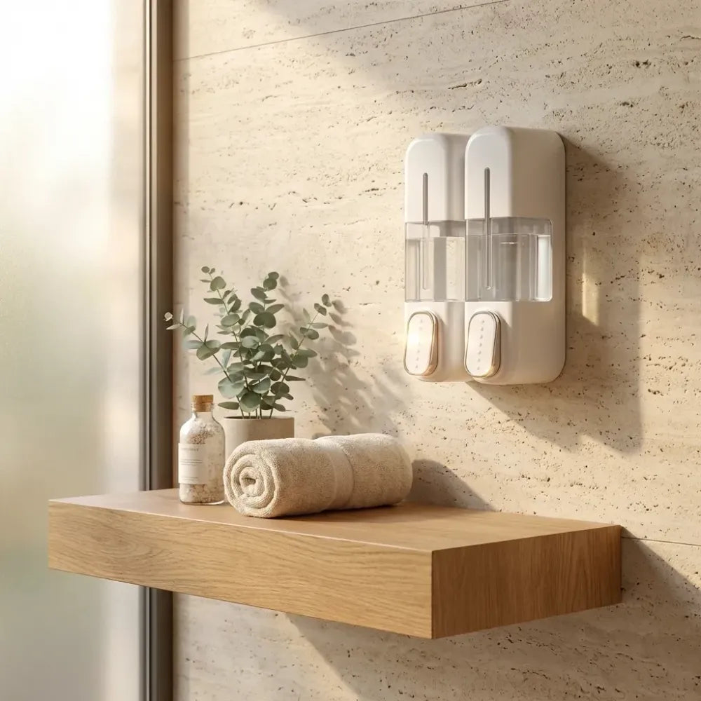 Press wall-mounted dispenser soap manual