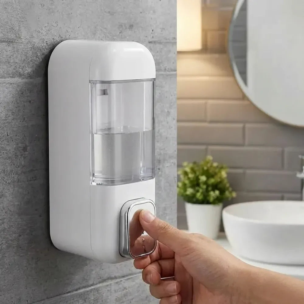 Press wall-mounted dispenser soap manual