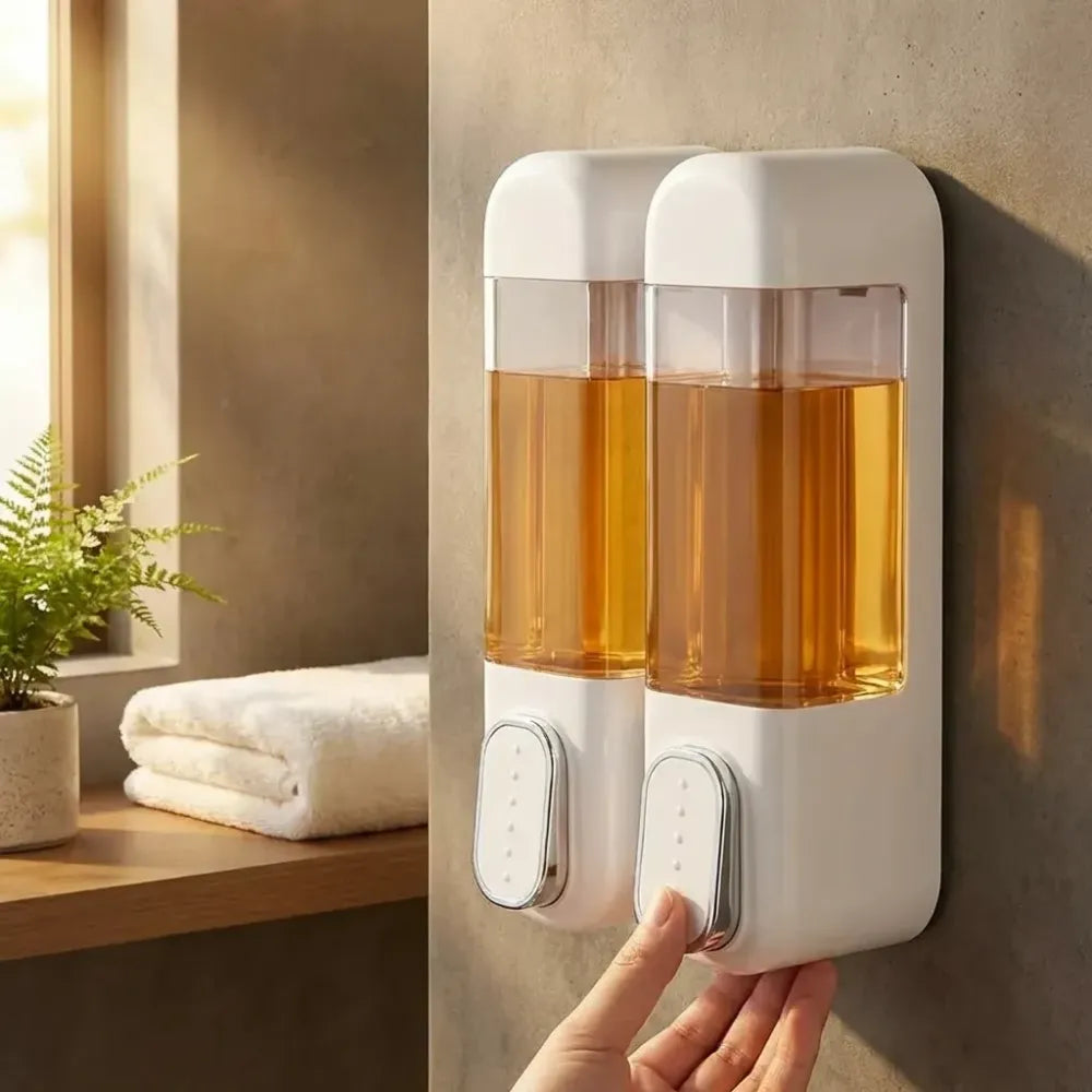 Press wall-mounted dispenser soap manual