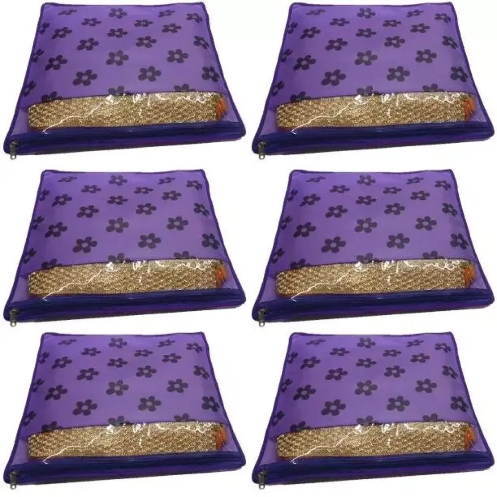 Printed saree storage covers