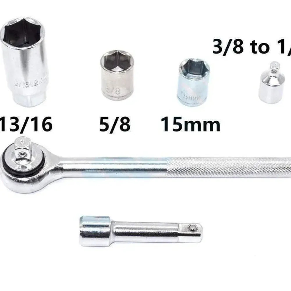 Pro-grade 38-piece socket set