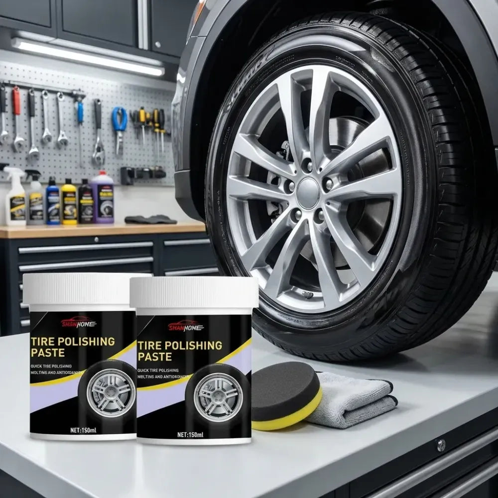 Pro-grade tire shine - car and bike accessories