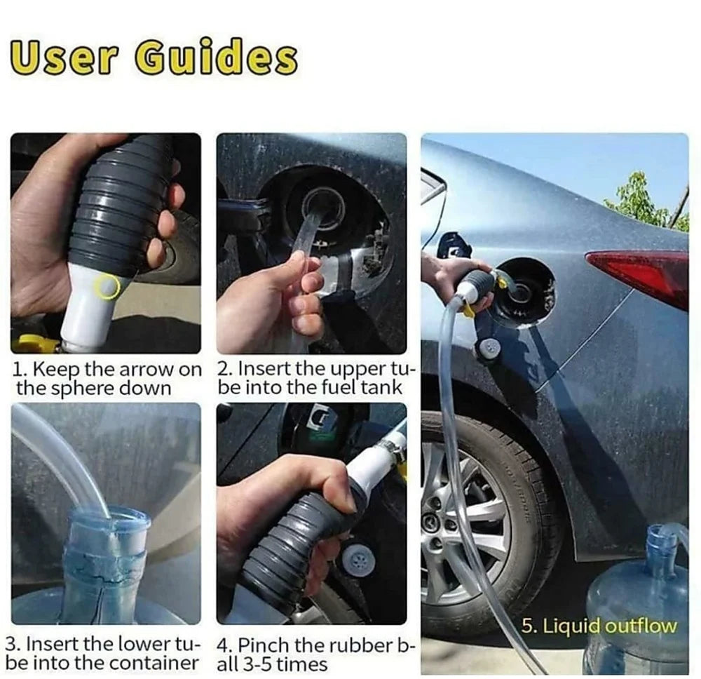 Portable fluid transfer pump