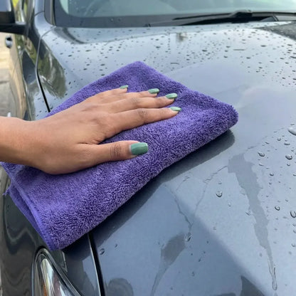 Professional car cleaning towel thickened ultrafine fiber