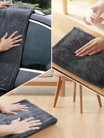Professional Car Cleaning Towel Thickened Ultrafine Fiber