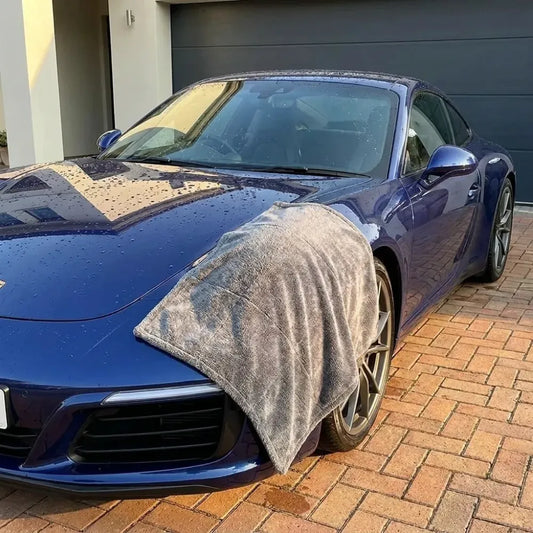 Professional car cleaning towel thickened ultrafine fiber