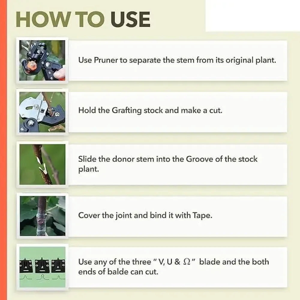 Professional grafting cutter set - gardening