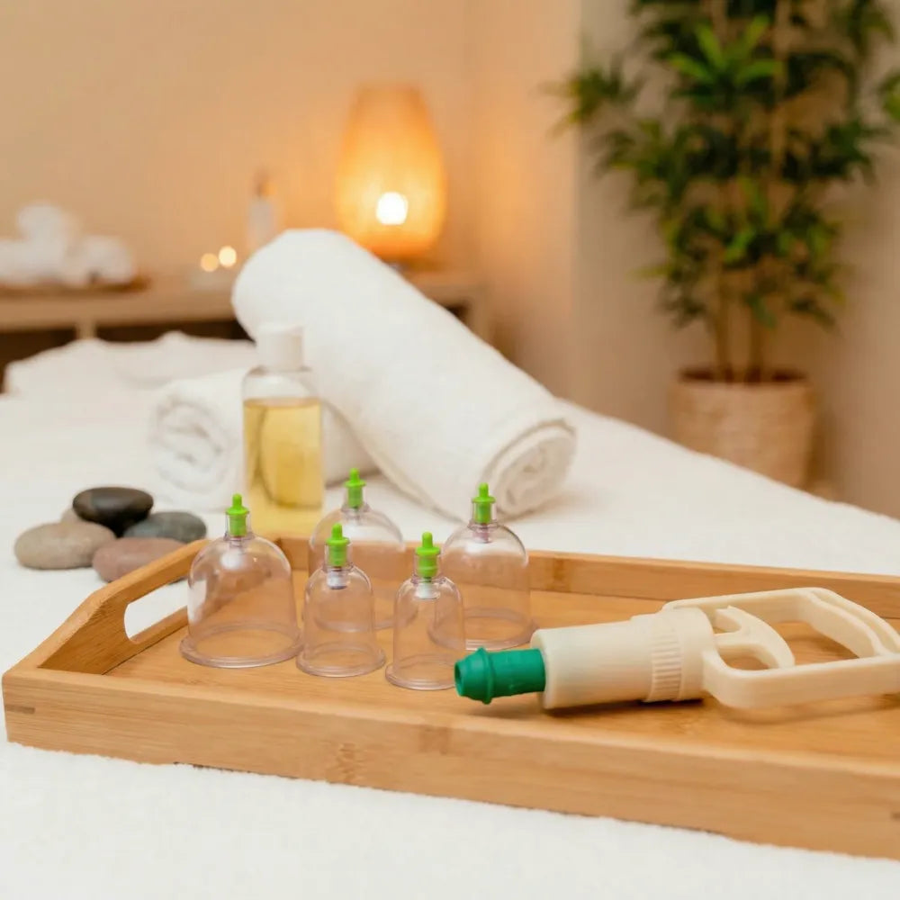 Professional vacuum cupping set - home improvement
