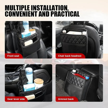 Pu car seat organizer