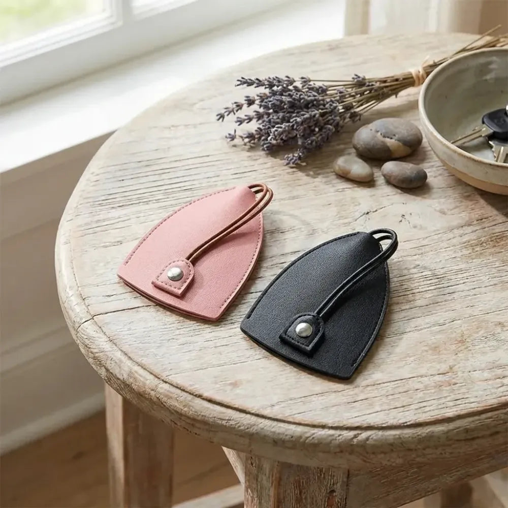 Pu leather car key case creative pull-out cover (pack of 2)