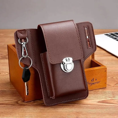 Pu leather phone holster