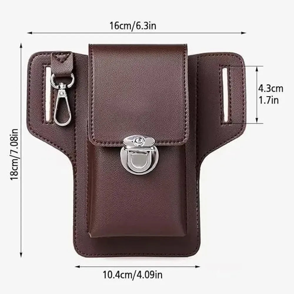 Pu leather phone holster