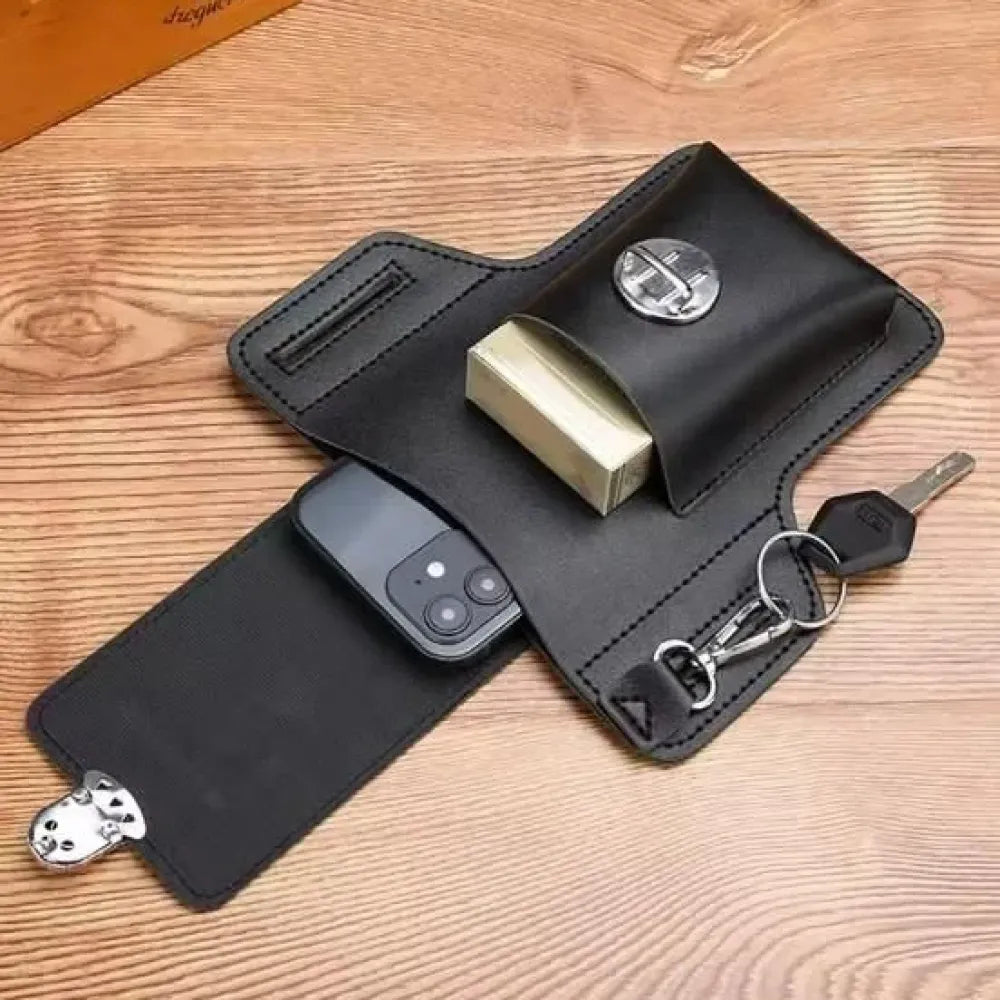 Pu leather phone holster