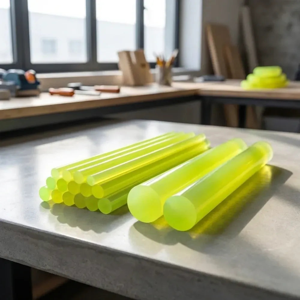 Pu shock absorbing rods