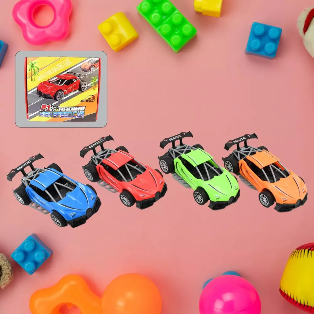 Pull-back racing cars set