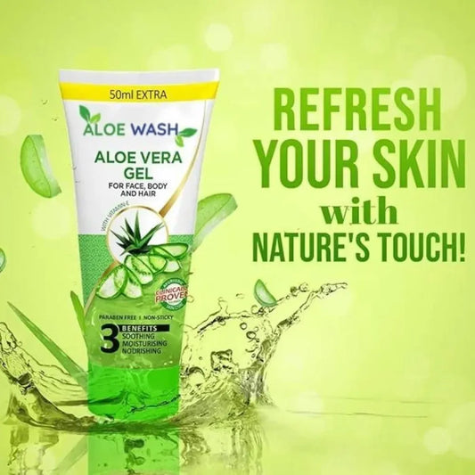 Pure soothing aloe gel