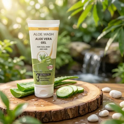 Pure soothing aloe gel