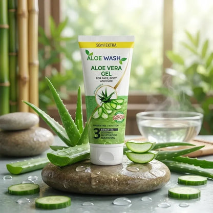 Pure soothing aloe gel