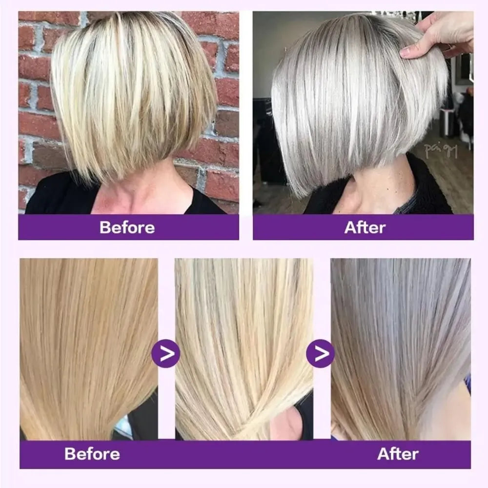 Purple & blue hair mask - potential heroes