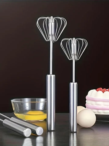 Push-Button Egg Whisk