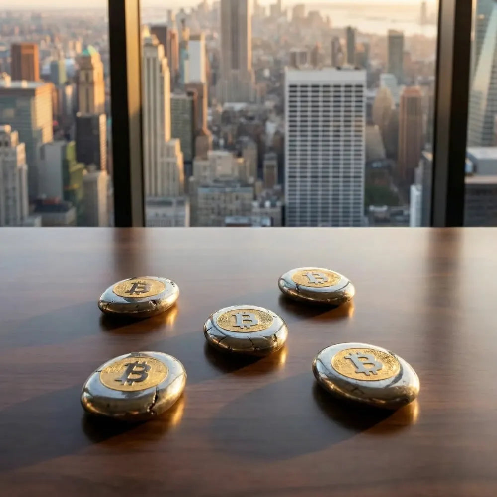 Pyrite bitcoin stone – pack of 2