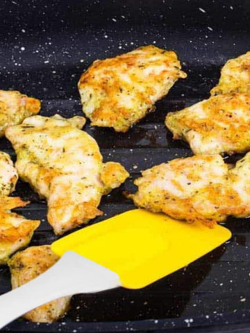 2170 Spatula And Pastry Brush For Cake Decoration