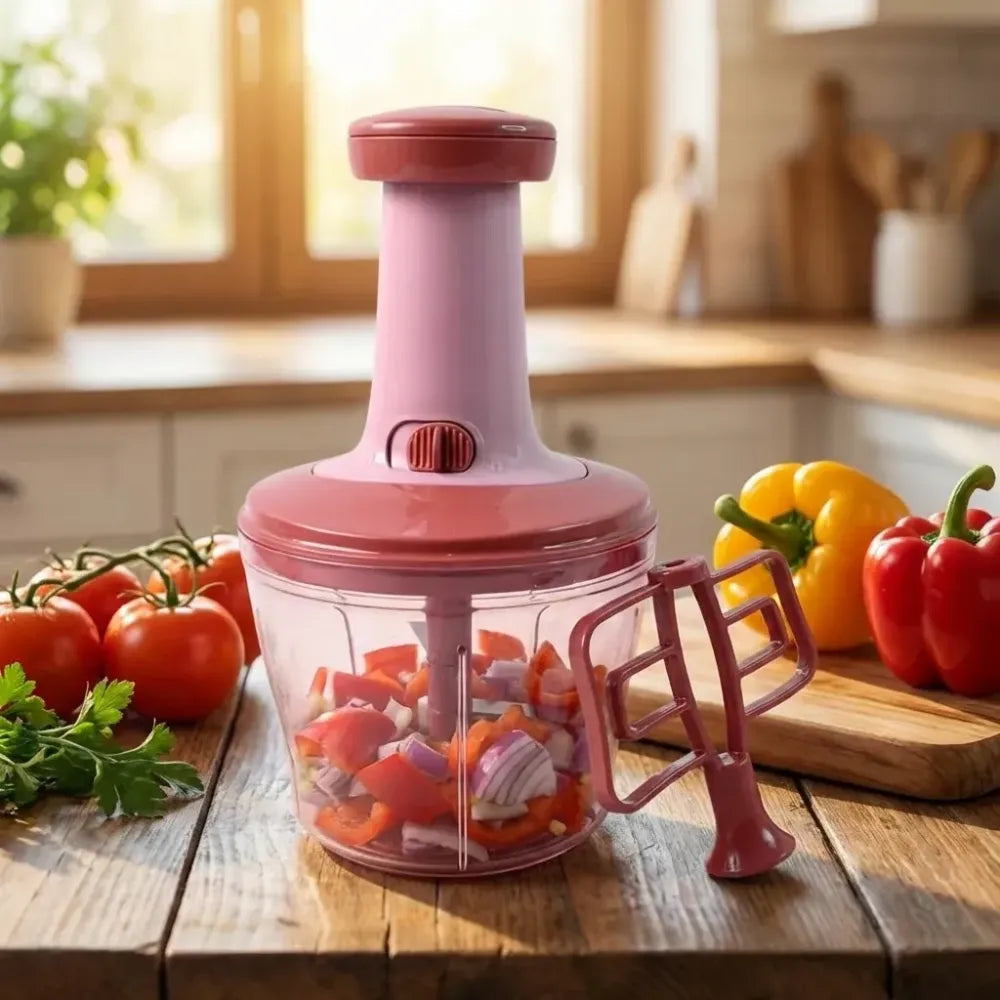 Quba 1000ml push chopper - home & kitchen