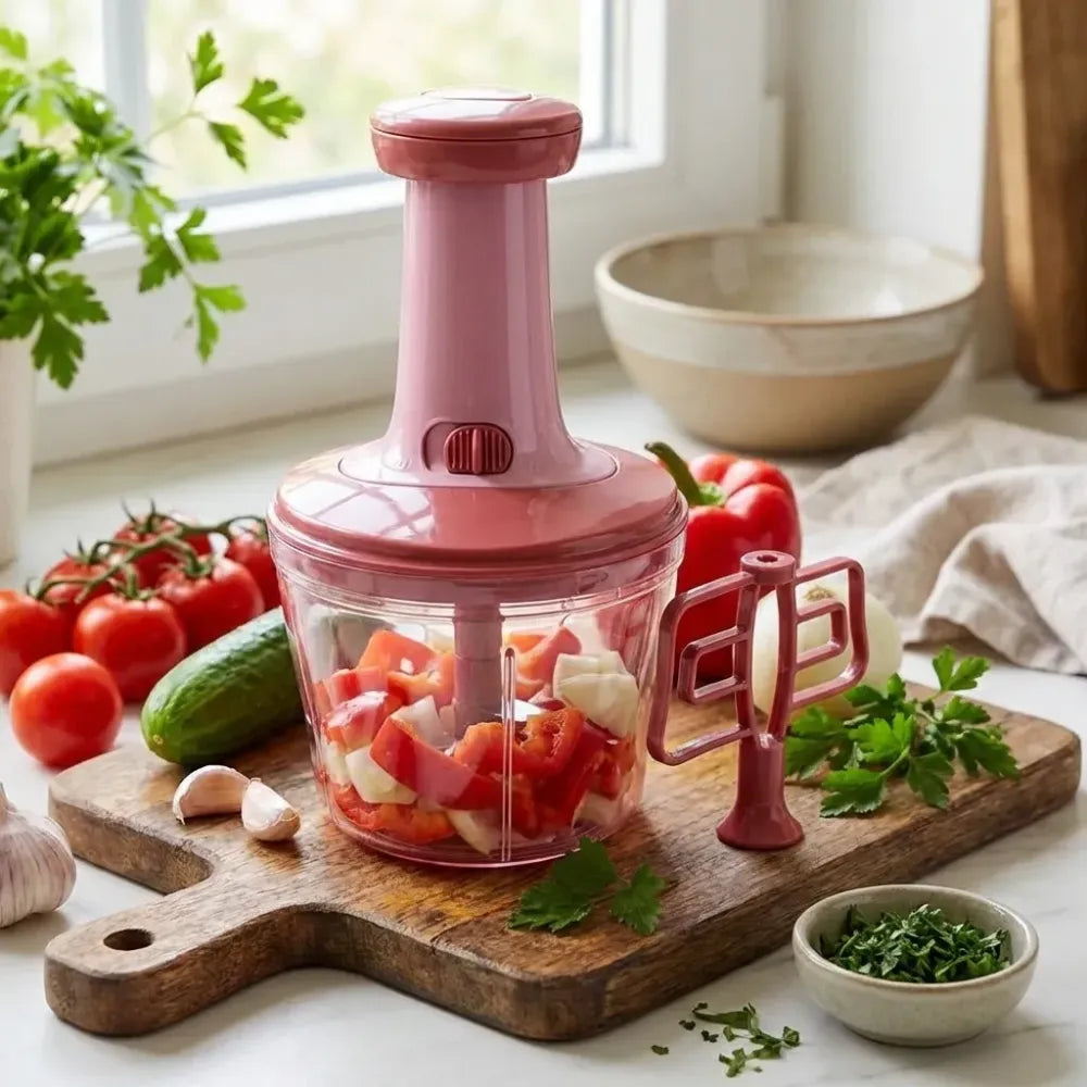 Quba 1000ml push chopper - home & kitchen