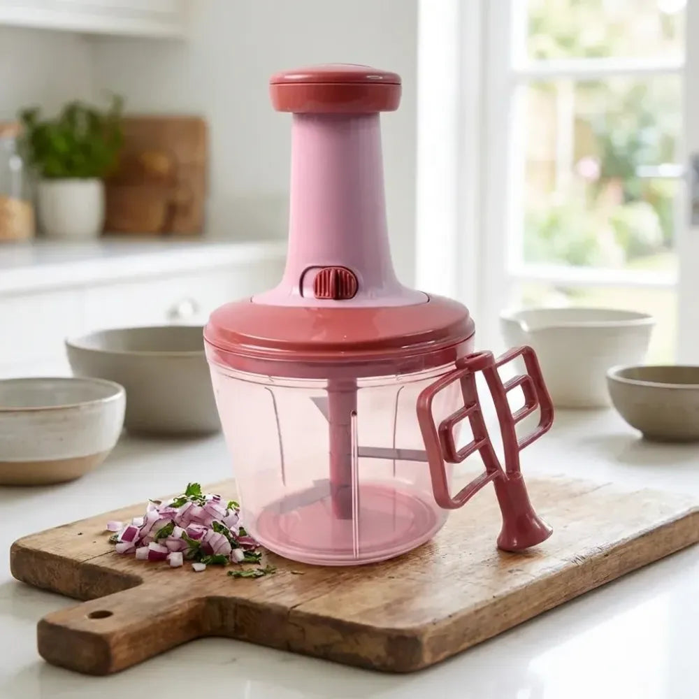 Quba 1000ml push chopper - home & kitchen