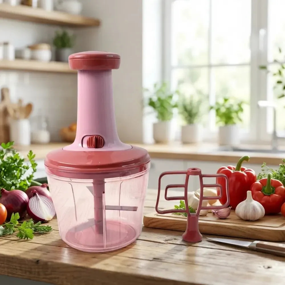 Quba 1000ml push chopper - home & kitchen
