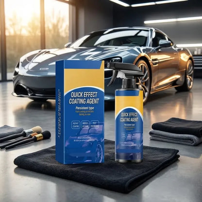 Quick car coating spray